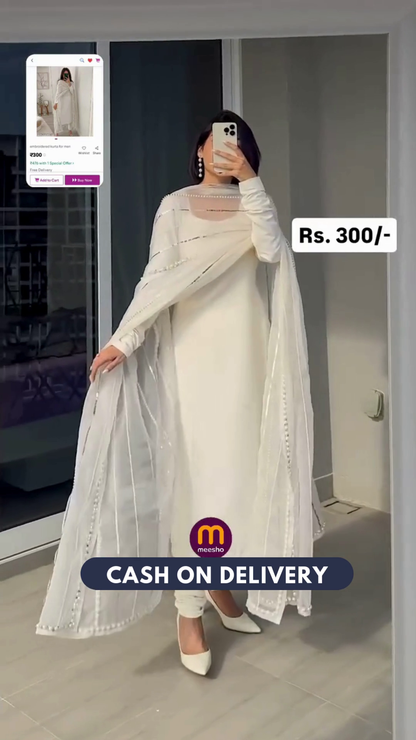 Isha Pearl Suit Set