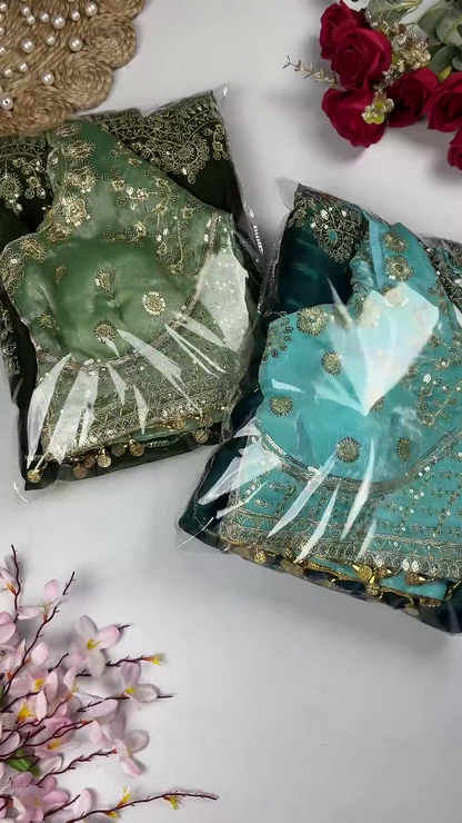 Premium Designer Blouse Collection: Assorted Festive Silk & Velvet Blouses