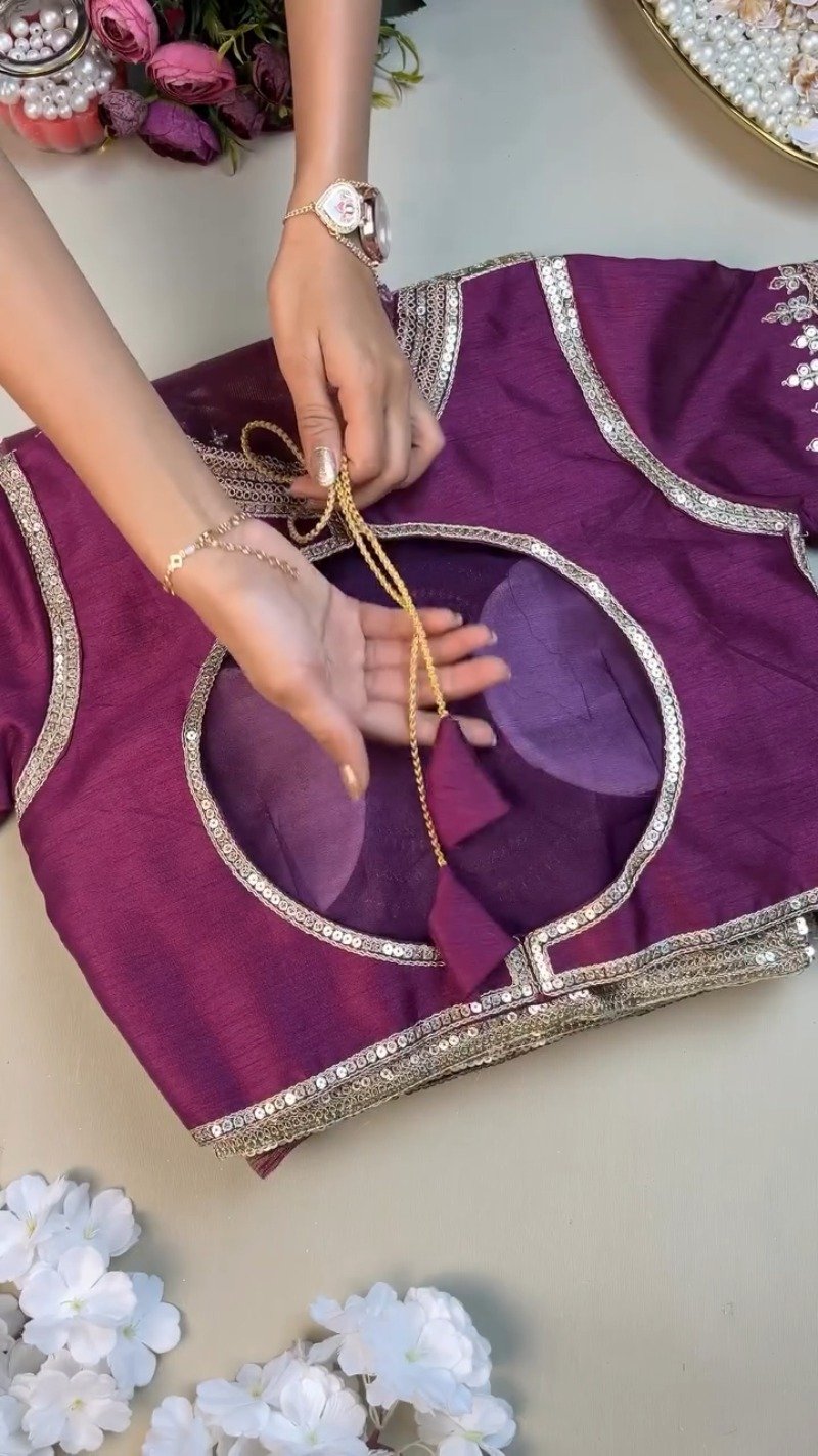 Royal Plum & Sage Green Embellished Sequined Suit Set – Available in Plum & Sage Green