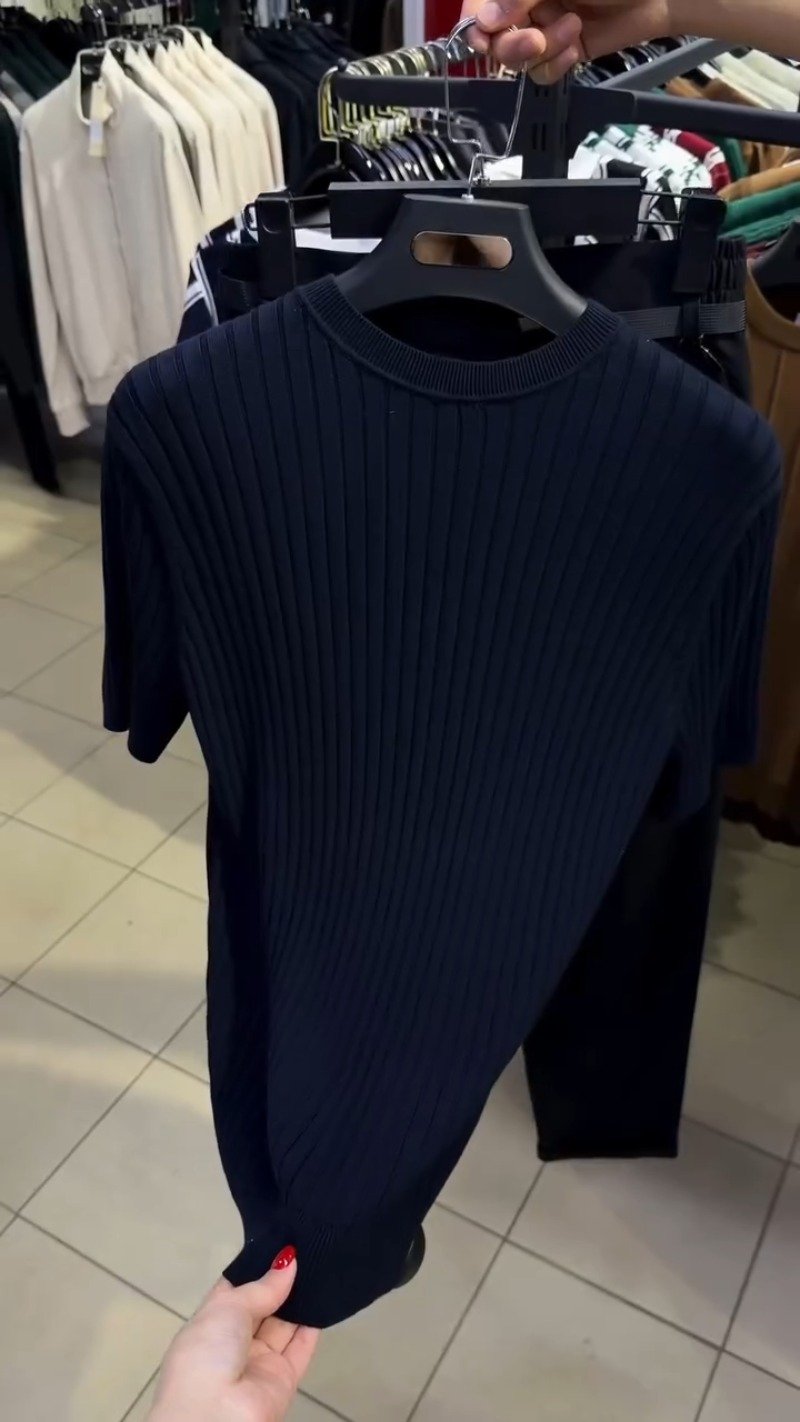 Minimalist Ribbed Knit Ensemble – Available in Burgundy, White, & Navy