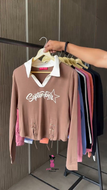 Versatile Street-Style Graphic Crop Hoodies and Sweatshirts – Available in Black, Pink, Grey, Lime Green & Blue