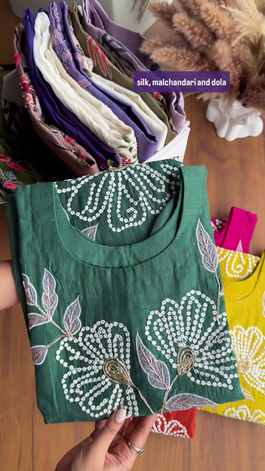 A festive collection that celebrates color, texture, and embroidery—ideal for Diwali, Navratri, or wedding season.