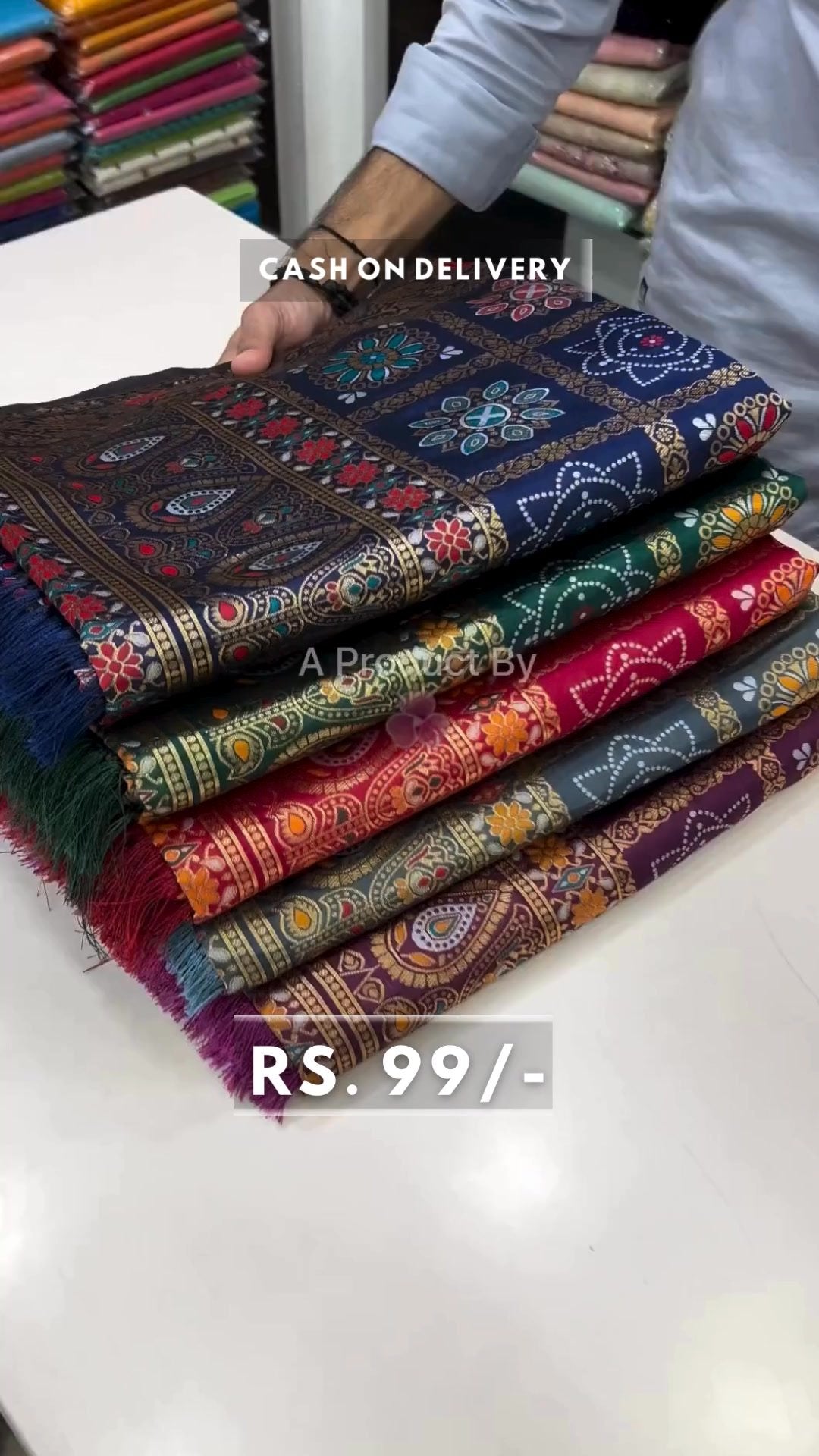 Ajrakh Soft Silk Sarees we