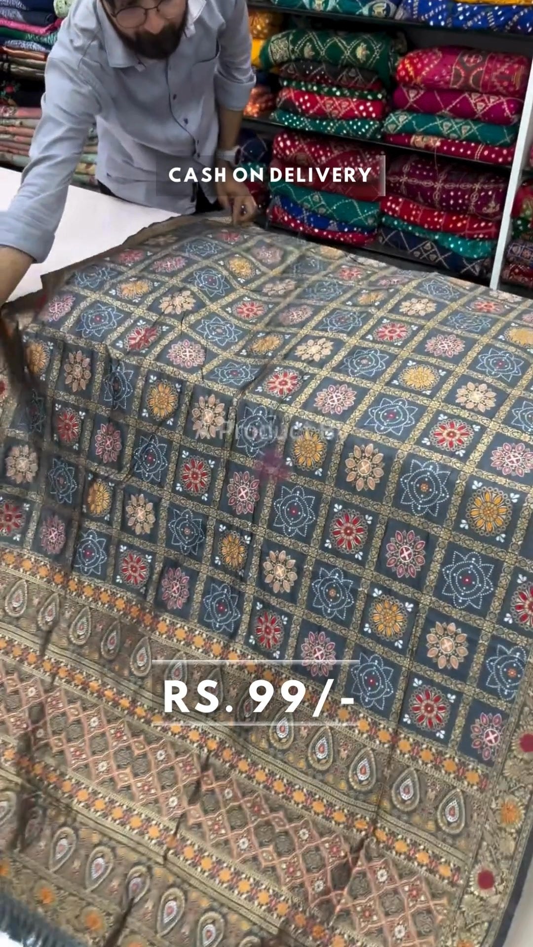 Ajrakh Soft Silk Sarees we