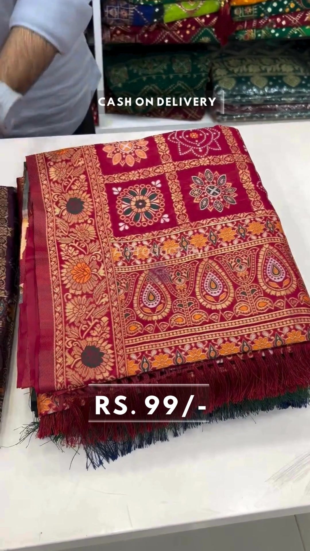 Ajrakh Soft Silk Sarees we