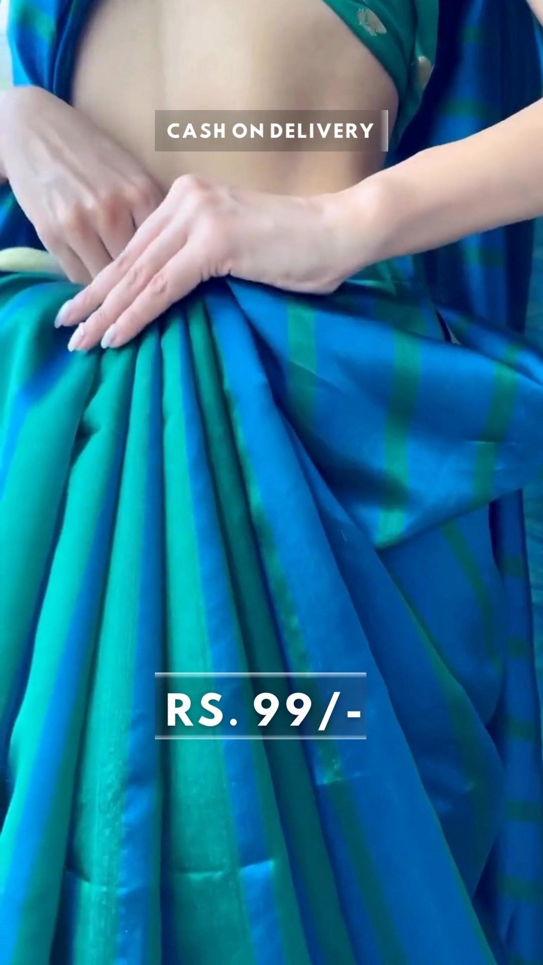 Women Soft Silk Saree with Contrast Border