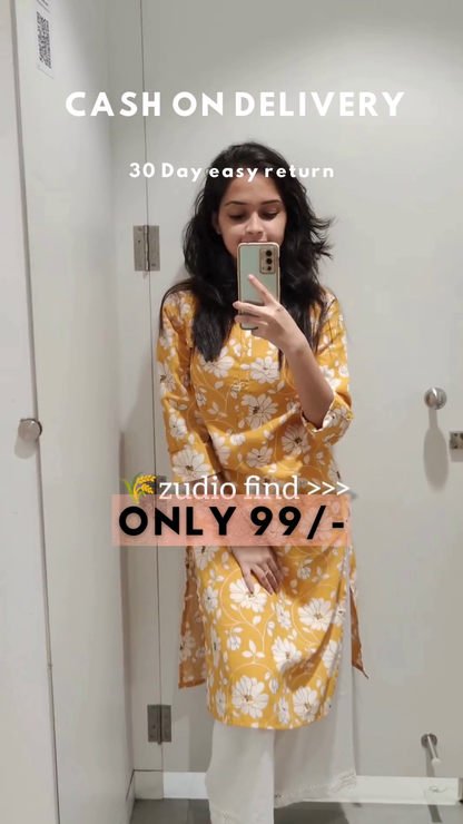 Terracotta Tribal: Geometric Printed Button-Down Kurta