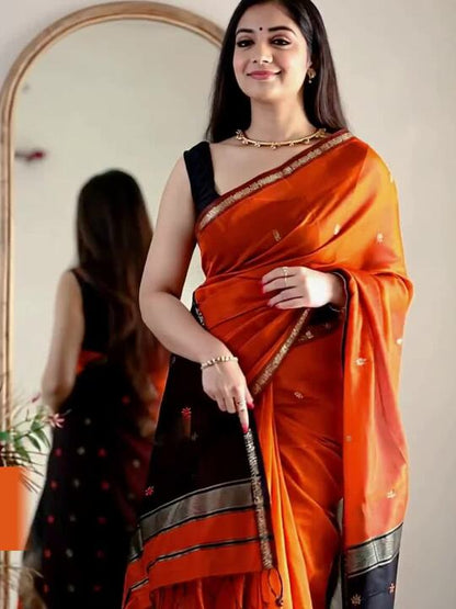 Woven Design Zari Banarasi Saree